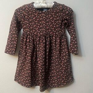 Baby gap girls size 5 floral dress elastic fabric comfy